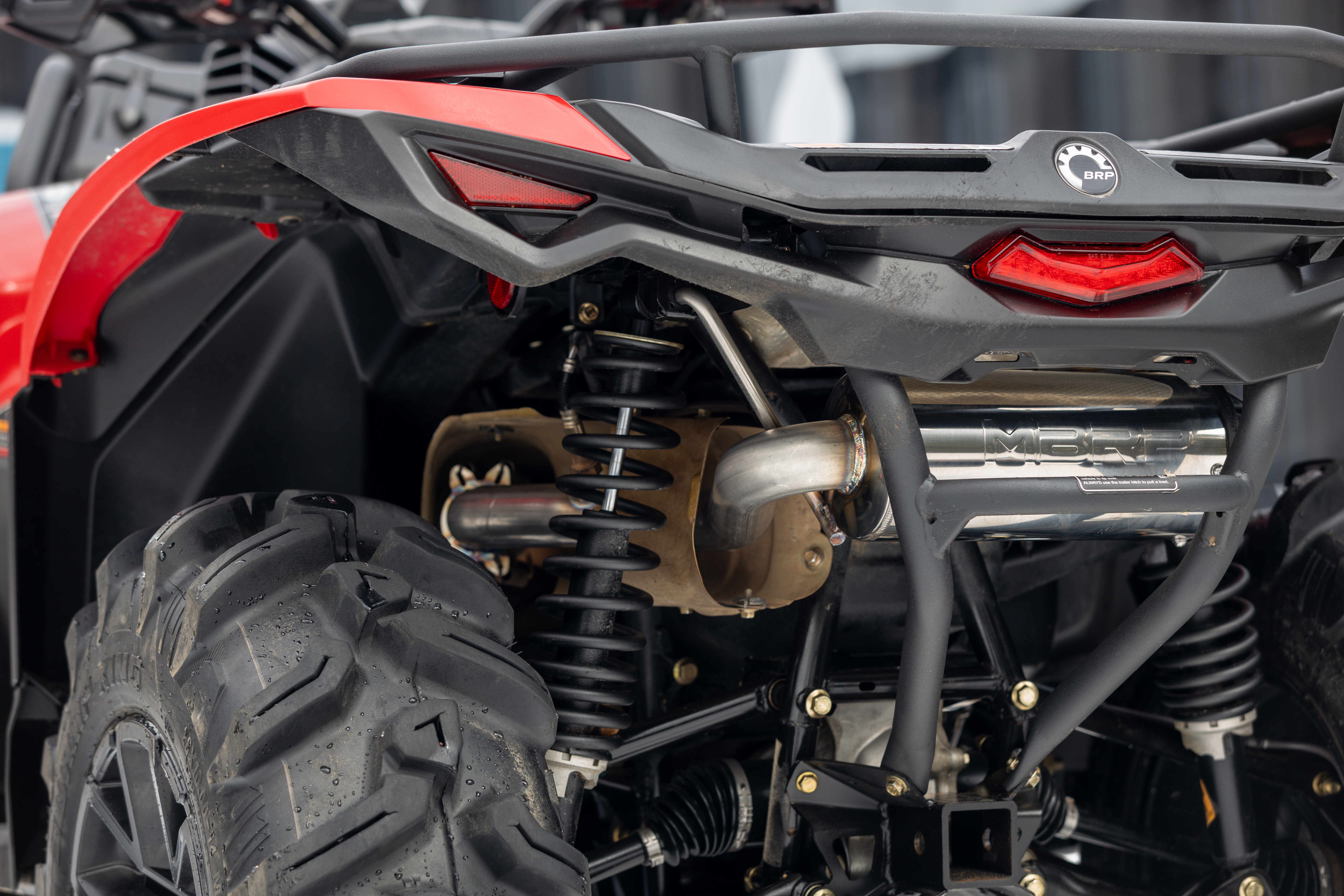 MBRP Can-Am 5 Inch Single Slip-on Muffler